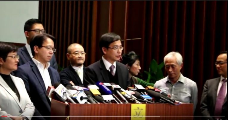 港26議員致函俞正聲 反對梁振英任政協