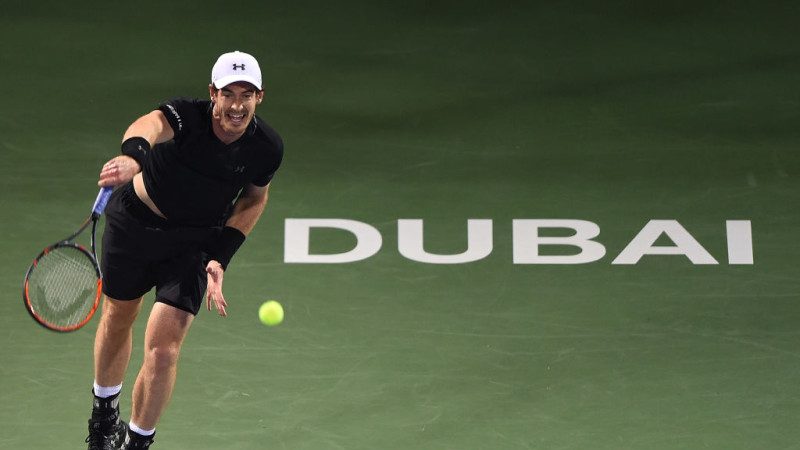 杜拜網球賽冠軍 莫瑞捧回生涯第45冠