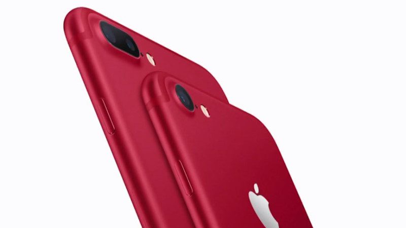 红色iPhone 7闪亮登场 起价749 两款可选