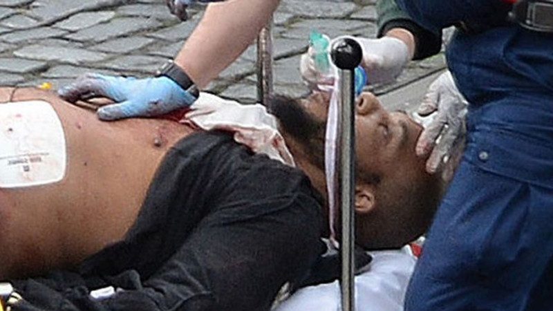 伦敦恐袭 袭警男面容曝光 仇恨派穆斯林