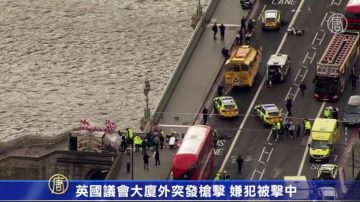 英國議會大廈外突發槍擊 嫌犯被擊中