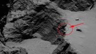 彗星上悬崖也会崩塌! 欧探测船拍到细节