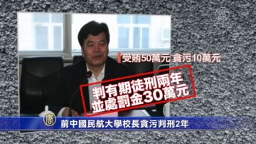 中國民航大學前校長吳桐水被判兩年