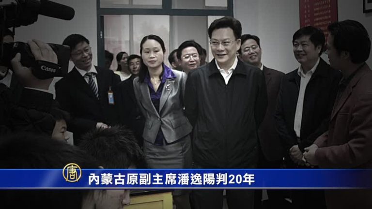 內蒙古原副主席潘逸陽判20年