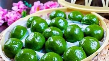 清明节将至  传统美食“青团”纽约热卖