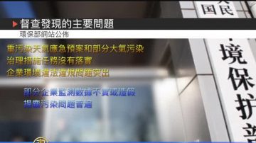 陸企環保數據造假 民斥官縱容