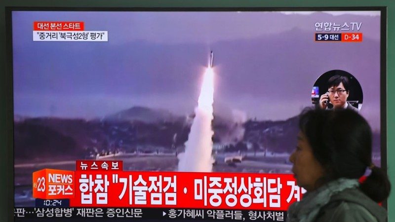 朝鮮發射飛毛腿飛彈延伸版 飛約60公里墜海