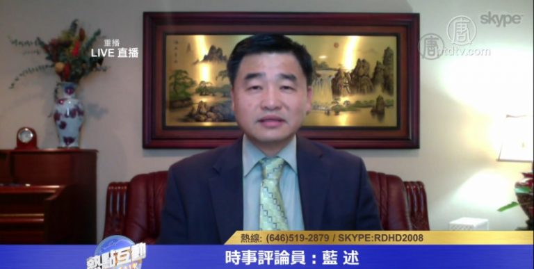 蓝述：中国百姓都被强权憋一把怒火 只有揭竿而起