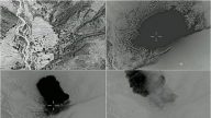 美公布“炸弹之母”轰炸IS画面 冲击波震撼山谷