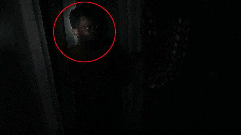 非洲男暗夜拘捕 藏身黑暗角落，讓警察怎麼看 就是看不見