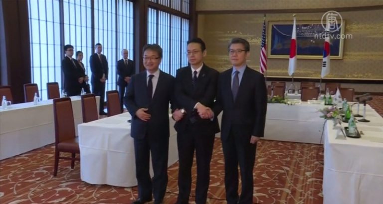 美日韓加強聯盟 應對朝鮮潛在威脅