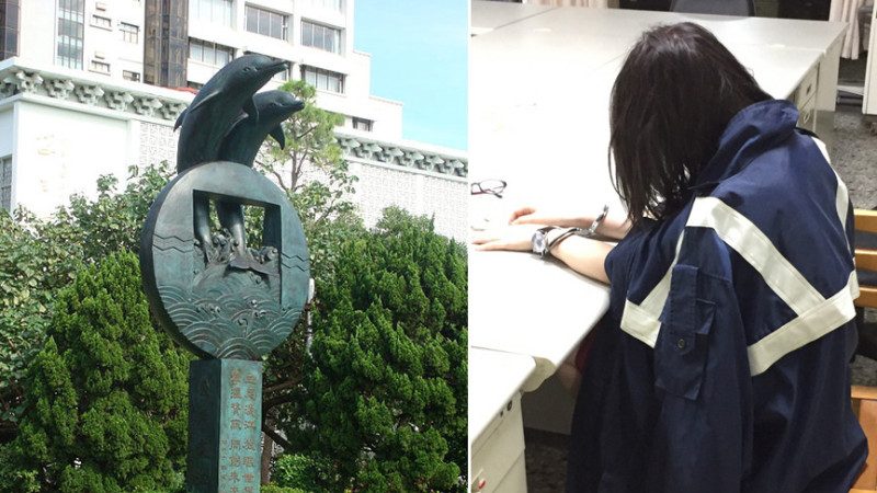 23歲女淡江大學持刀刺老翁 竟因狗追貓
