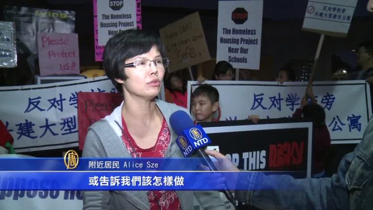 反遊民公寓 民眾擠爆議會 市長不表態