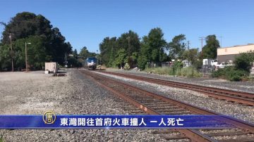 東灣開往首府火車撞人 一人死亡