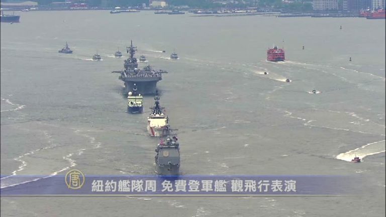紐約艦隊周 免費登軍艦 觀飛行表演