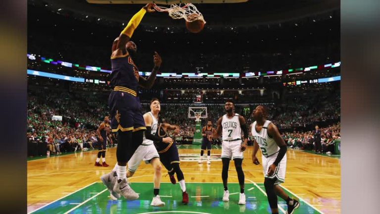 騎士進NBA總決賽 詹姆斯季後賽得分創紀錄