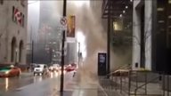 多倫多變壓器起火 爆炸如雷鳴持續幾個小時