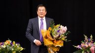 法輪大法紐約萬人交流會 創始人親臨講法（視頻）