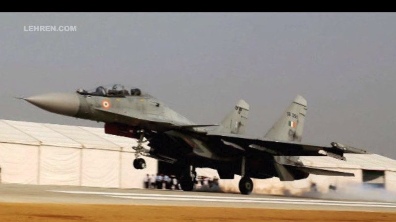 疑安裝二手發動機 印度蘇愷戰鬥機中印邊界失聯