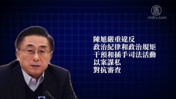 上海檢察院前檢察長陳旭被查