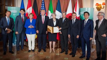 G7領袖匯聚西西裡 面臨艱難談判