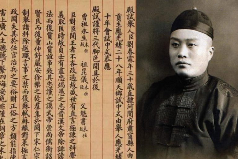 清朝最後一個狀元答卷 字跡堪比印刷 如今書法大師看了都臉紅