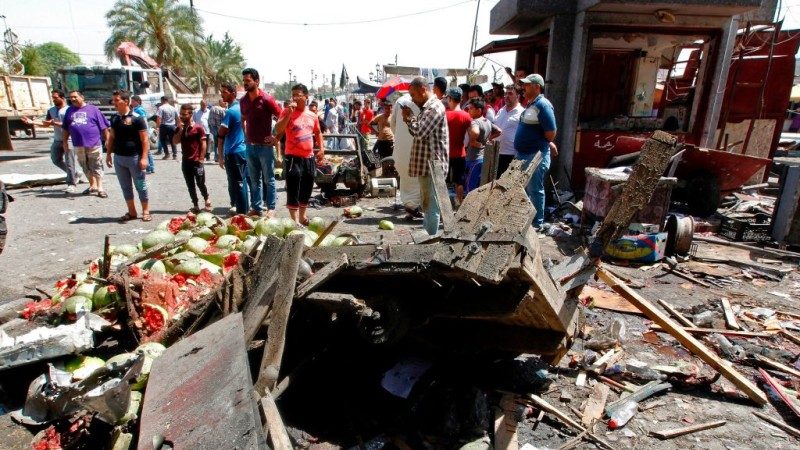 伊拉克首都连环爆 共35死逾100人伤