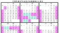2018年总放假115日 超过3日连假有6个