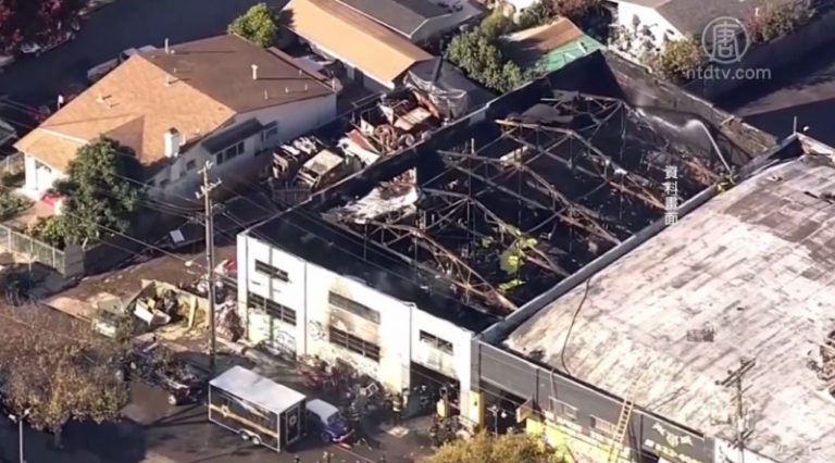 奧克蘭倉庫大火 二人被控過失殺36人