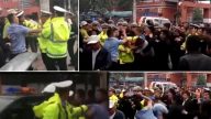 内蒙交警城管爆群殴  网友：皇军与二狗子打起来啦