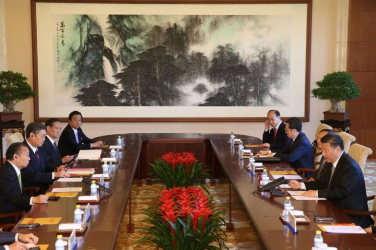 安倍特使向習近平遞親筆信 當面提罕見請求