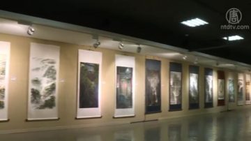 桃園藝濤畫會聯展 品味水墨畫奧妙