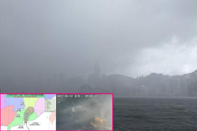 颱風「苗柏」今將登陸粵閩  局部有大暴雨