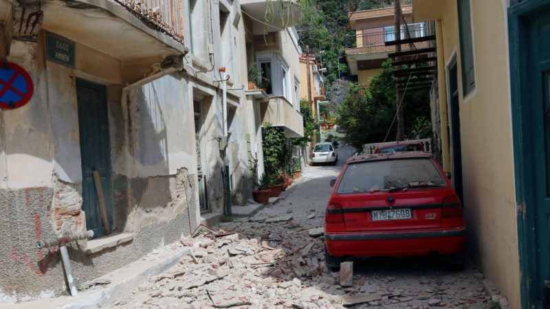 土耳其希腊沿海6.3级强震 1死多人伤
