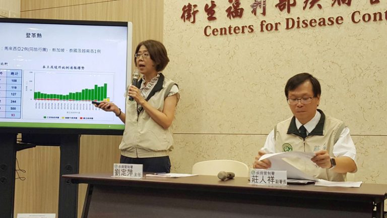 台16人赴沙巴遊 2人得登革熱5人得流感