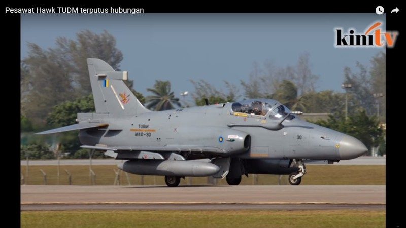 马来西亚空军教练机失联 军方搜救中