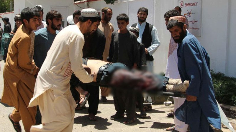 汽车炸弹炸银行 阿富汗至少34死58伤