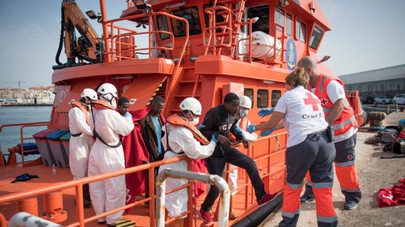 西班牙南岸外海 224移民獲救