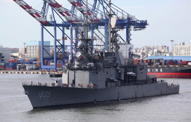 美兩黨表決通過 支持軍艦停靠台灣港口