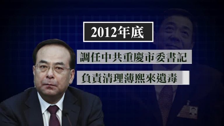 中共政治局委員孫政才被免職受調查