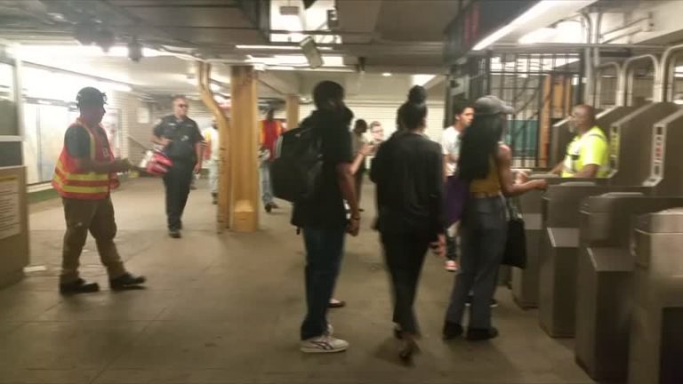 哈林區地鐵軌道著火 晨間通勤嚴重延遲