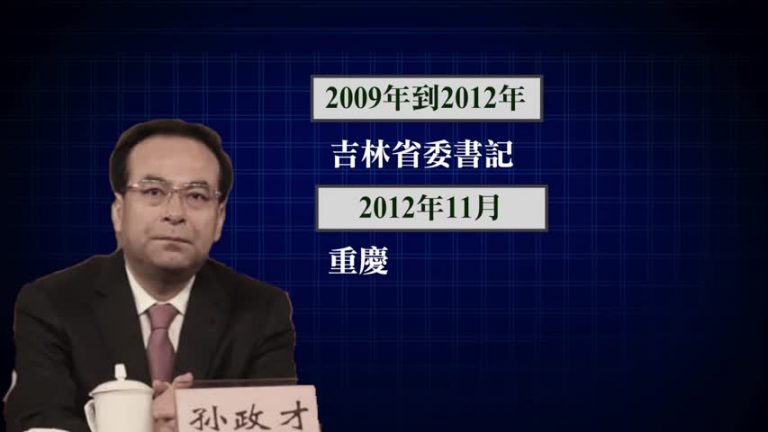 中共前重慶市委書記孫政才被立案