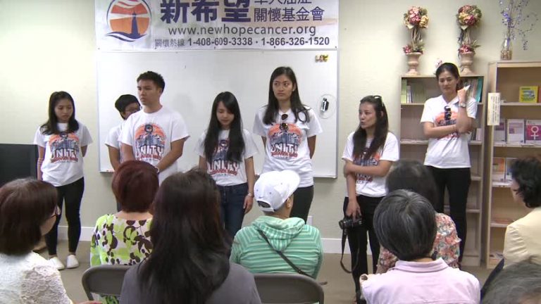 原住民青年遊學團 用歌舞慰藉癌友