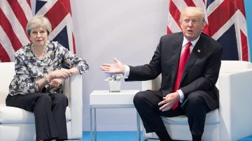 G20峰会美英首脑会晤 力推双边贸易协议