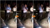 陕西交警事故现场嗑瓜子 网友:为何提拔