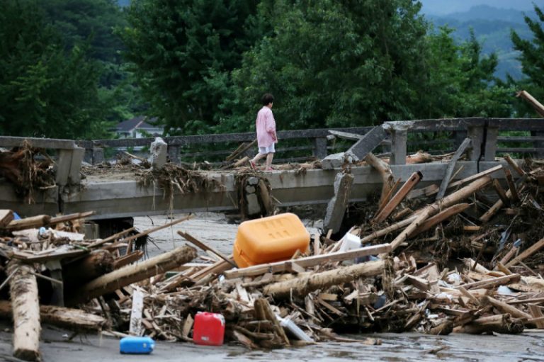 破紀錄豪雨重創 日本九州死亡攀升至29人約20人失蹤