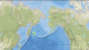 美俄交界 阿拉斯加西端發生淺層7.8強震