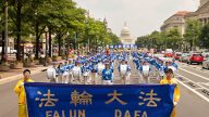 華盛頓DC法輪功遊行呼籲制止迫害
