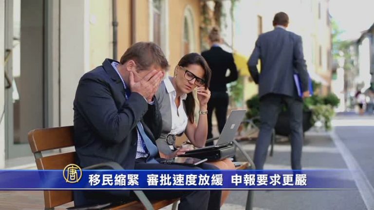 移民縮緊 審批速度放緩 申報要求更嚴