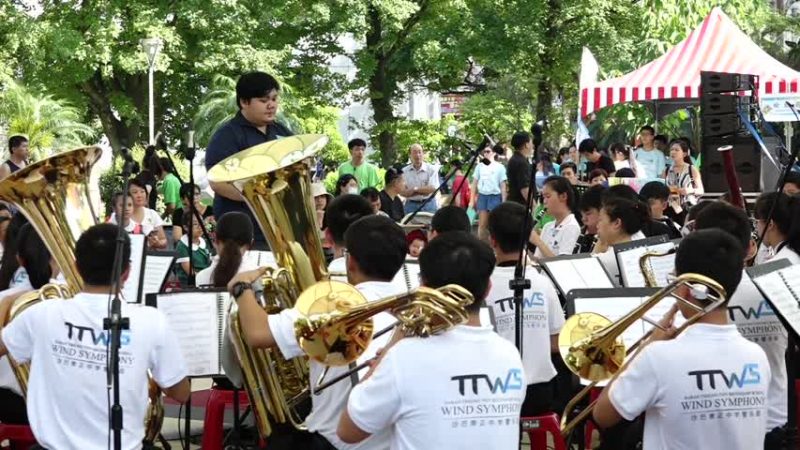 台湾国际节上演精采管乐马拉松